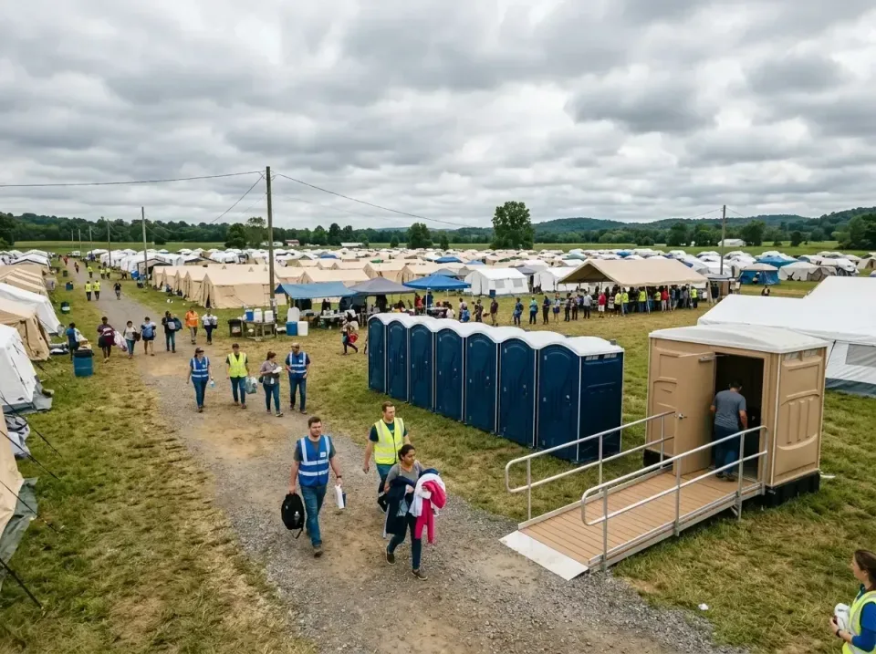 disaster-relief-camp-restrooms-010 — frequently asked questions, Dumpster & Portable Bathrooms Rental in Mediapolis, IA